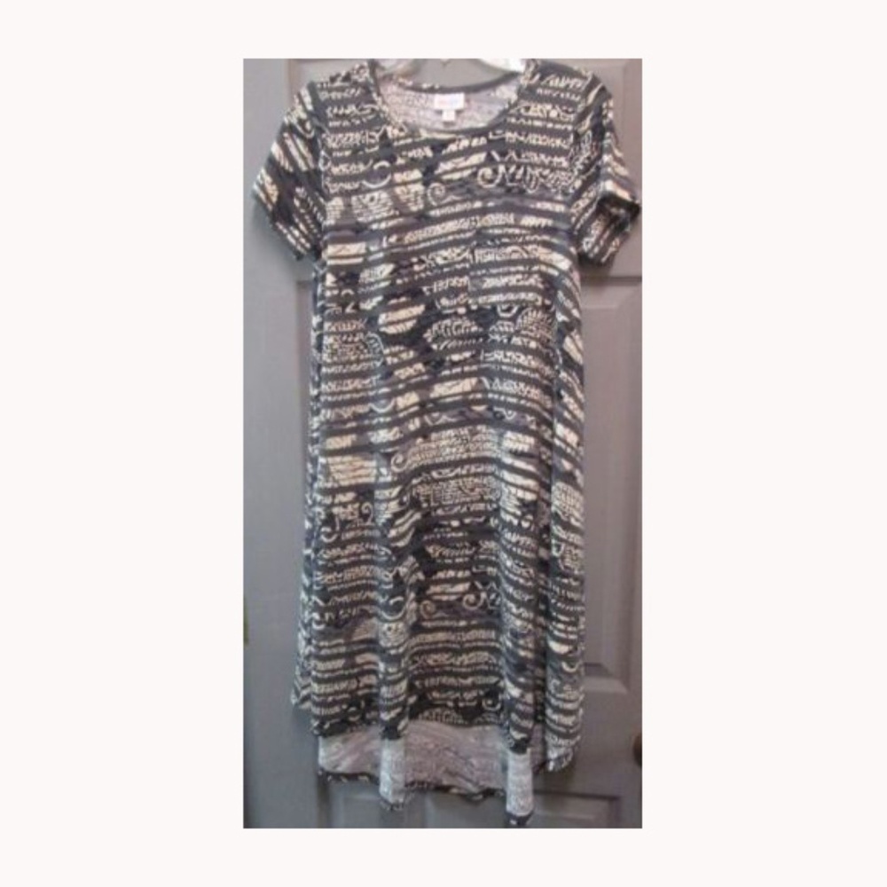 LuLaRoe Simply Comfortable short sleeve prt dress